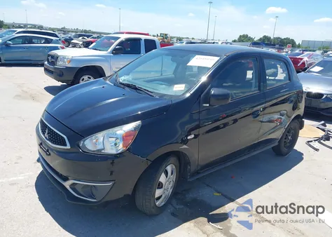 2018 Mitsubishi Mirage Es from USA, damaged, VIN ML32A3HJ9JH013582